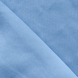 Ткань Кашкорсе, 420гм/2, 110см, цвет Светло-Голубой (на отрез)  в Чапаевске