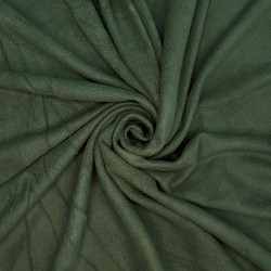 Флис Односторонний 130 гр/м2, цвет Темный хаки (на отрез)  в Чапаевске