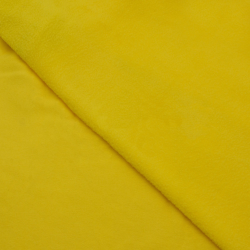 Флис Односторонний 180 гр/м2, Желтый (на отрез)  в Чапаевске
