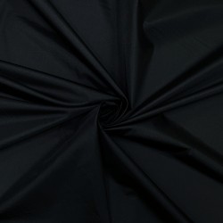 Ткань Дюспо 240Т WR PU Milky, цвет Черный (на отрез)  в Чапаевске
