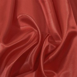Ткань Атлас-сатин, цвет Красный (на отрез)  в Чапаевске