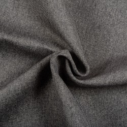 Ткань Рогожка (мебельная), цвет Серый (на отрез)  в Чапаевске